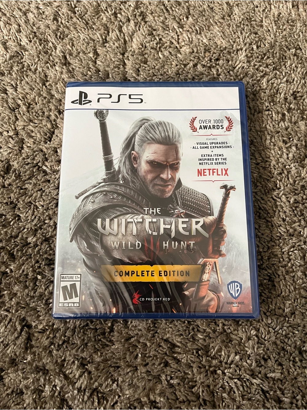 The Witcher 3: Wild Hunt Complete Edition PS5 (ESRB) Brand New